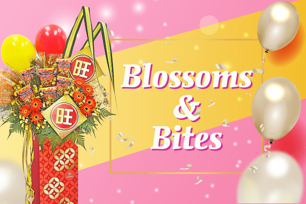 Blossoms &amp; Bites – Unique Flower Stands to Celebrate their New Shop Opening in Singapore