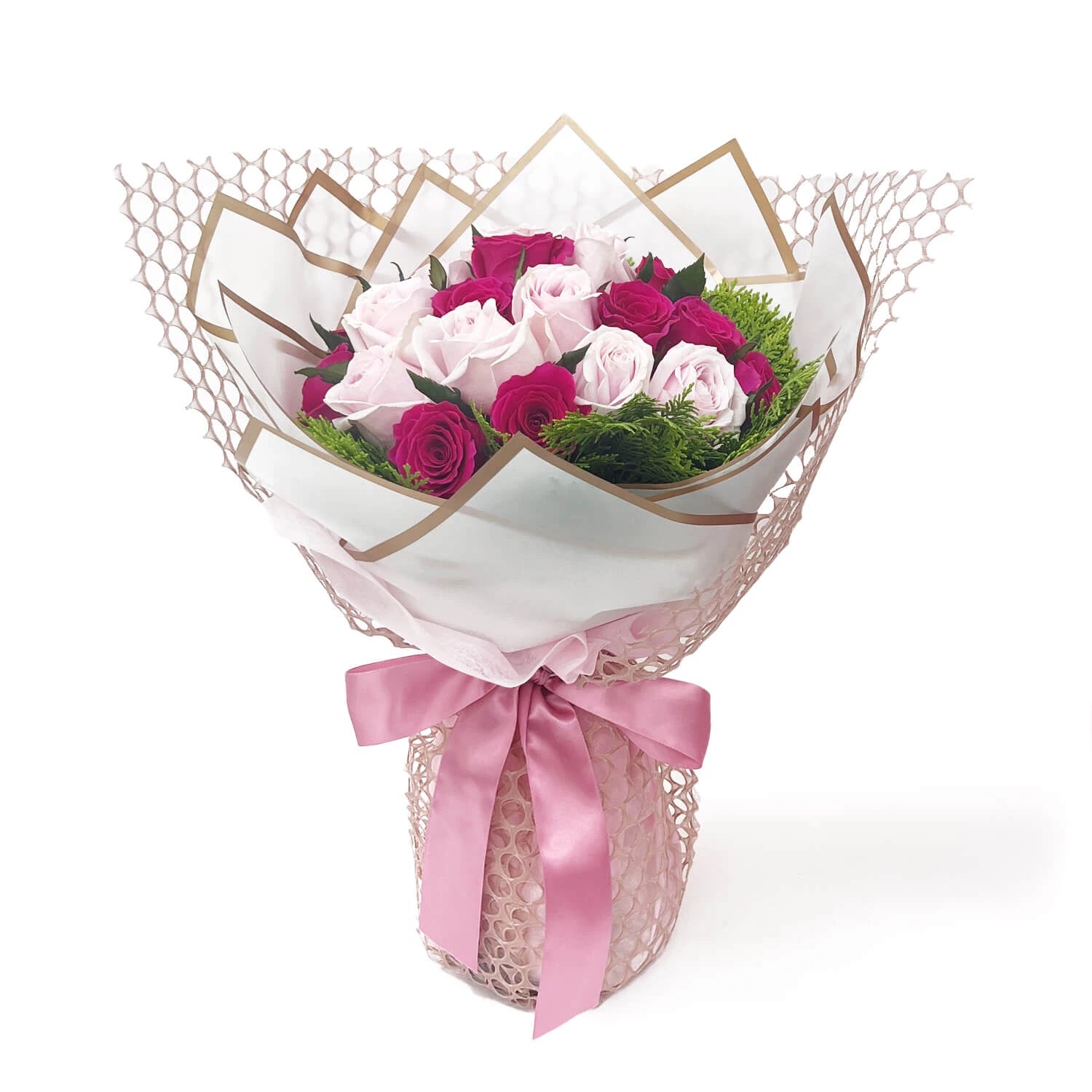 Luscious Kisses Hand Bouquet
