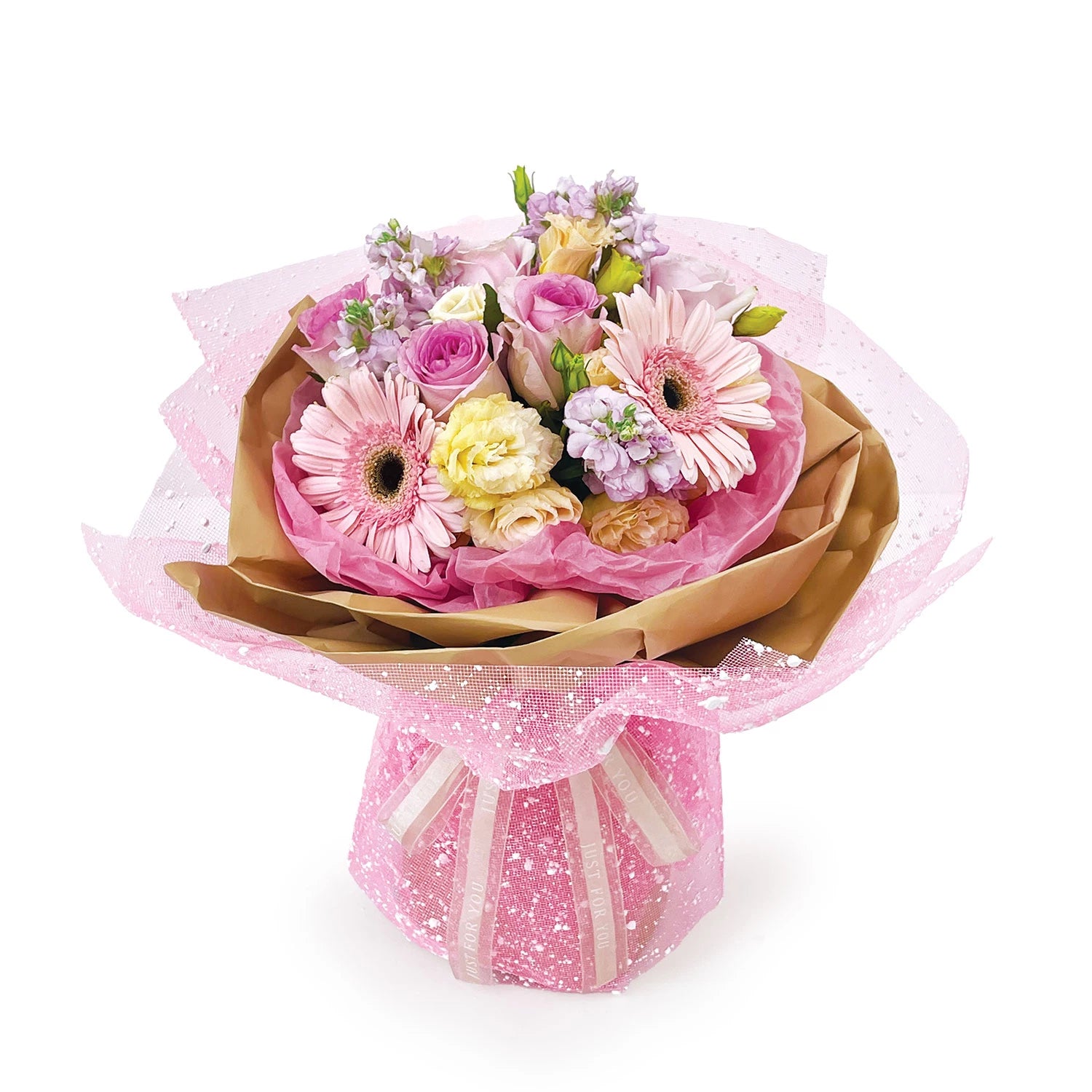 Pink Whispers Hand Bouquet