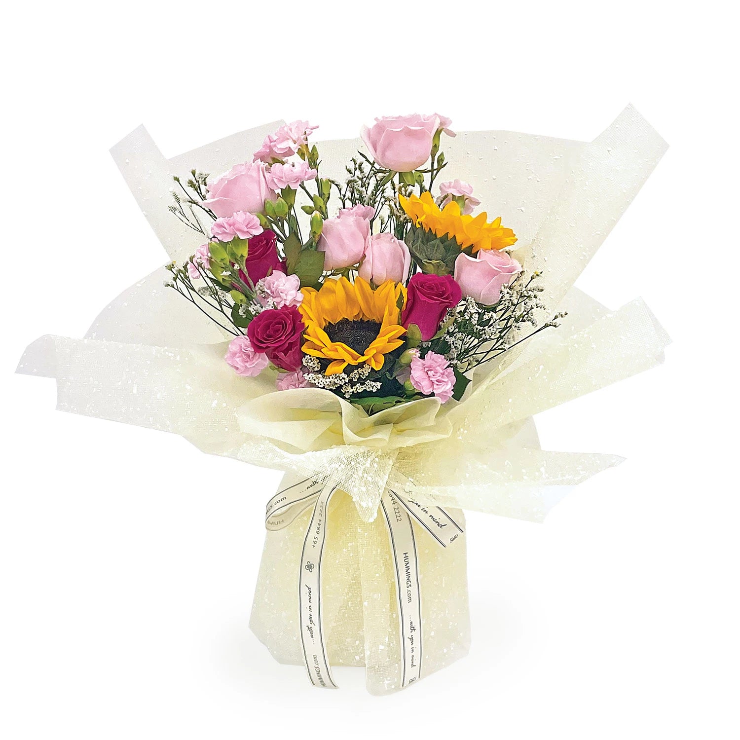 Sunny Heart Hand Bouquet