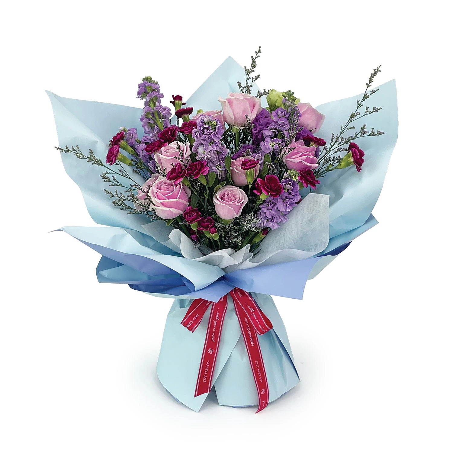 Cotton Candy Blush Hand Bouquet