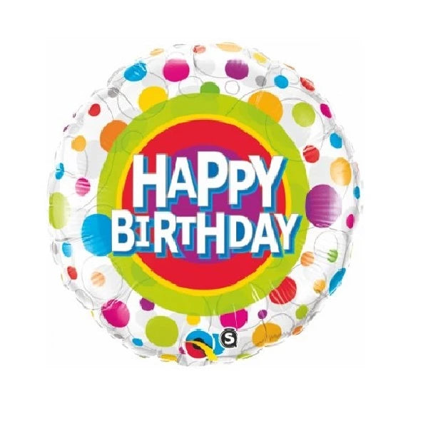 18'' HAPPY BIRTHDAY FOIL BALLOON (Assorted Design)