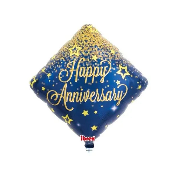 14" HAPPY ANNIVERSARY BALLOON