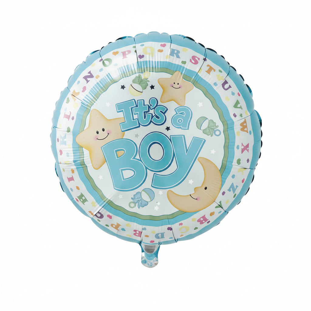 18" BABY BOY FOIL BALLOON (Assorted Design)