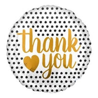18'' THANK YOU ROUND BALLOON (Assorted Design)
