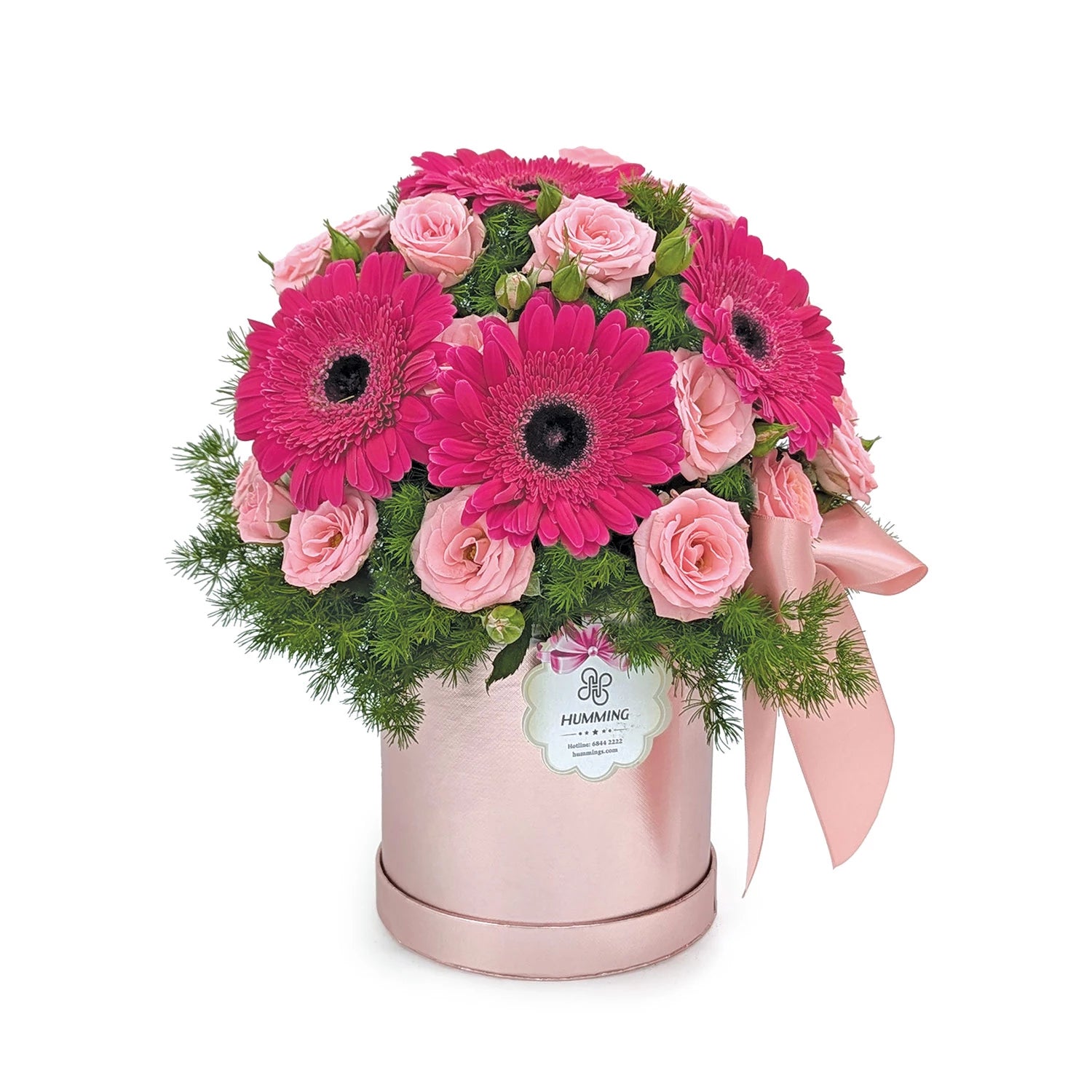 Blush Harmony Table Flowers
