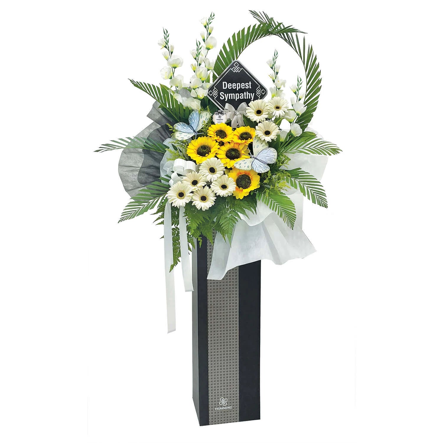 Purity Condolence Wreath