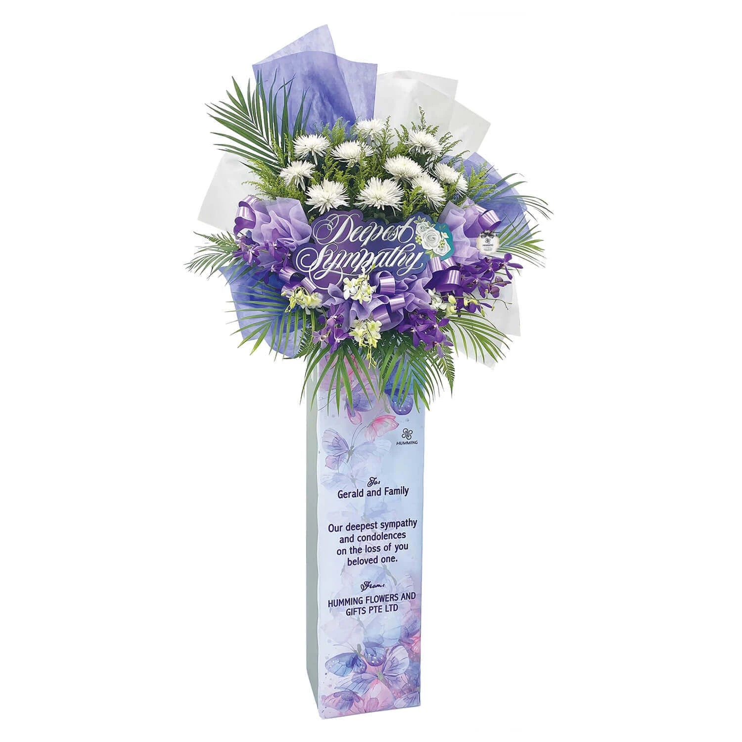 Tranquil Dignity Condolence Wreath