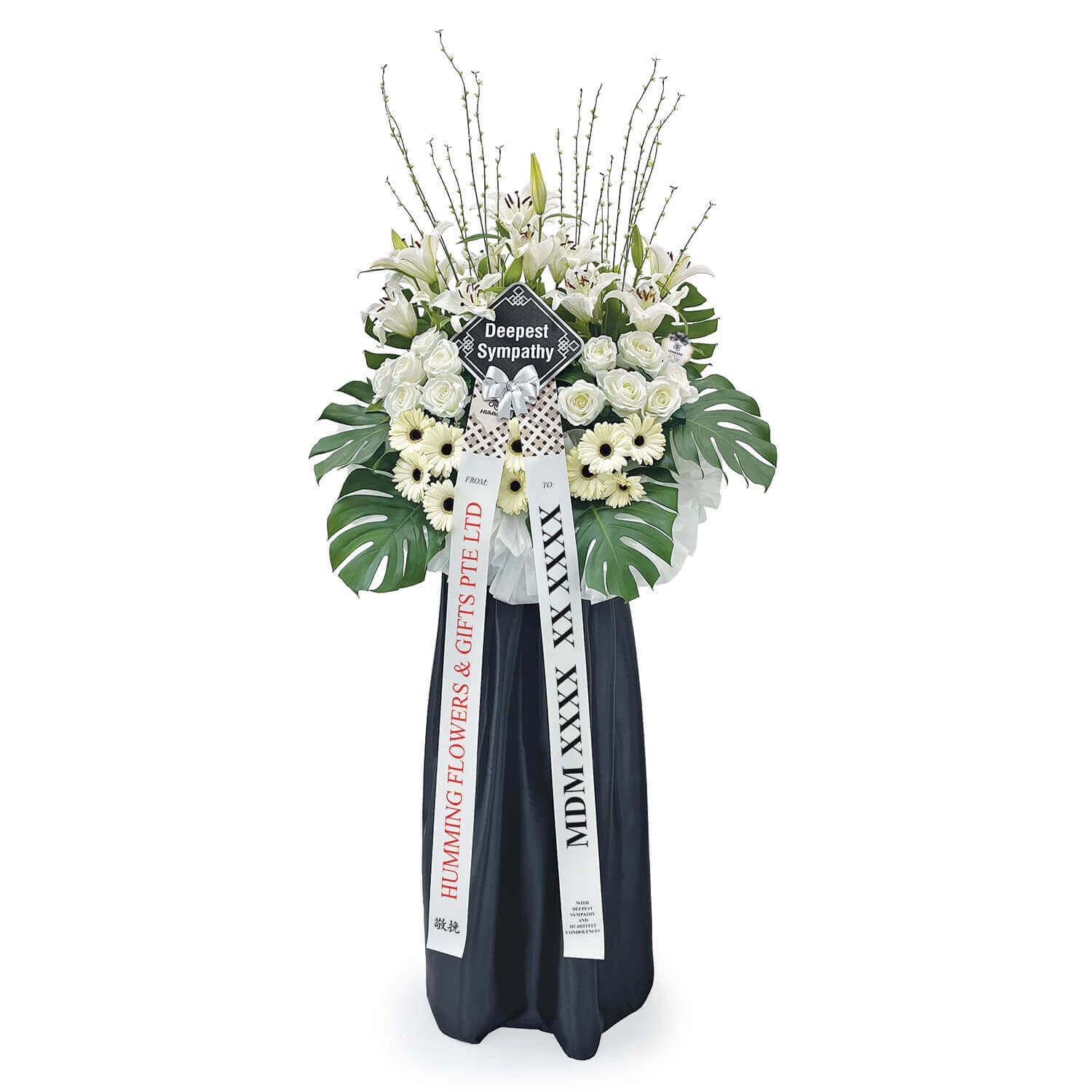 Tranquil Peace Condolence Wreath