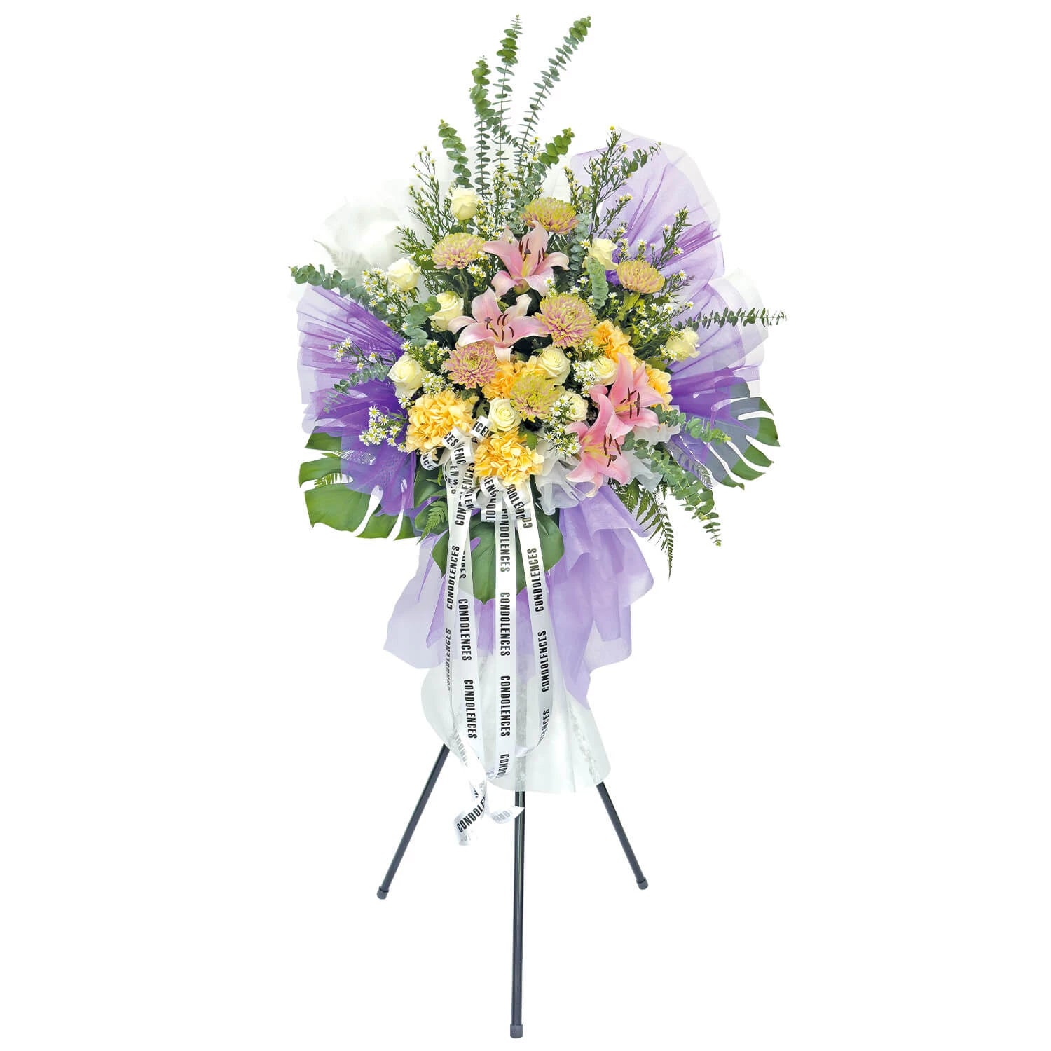 Tranquil Rest Condolence Wreath