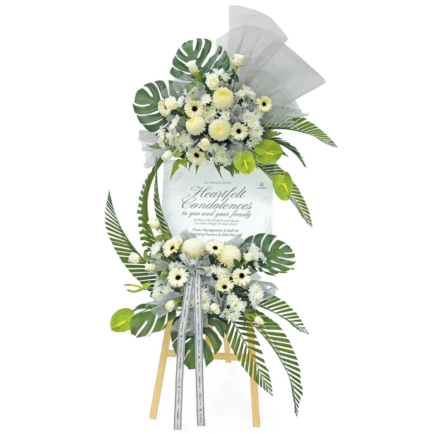 Eternal Grace Condolences Wreath