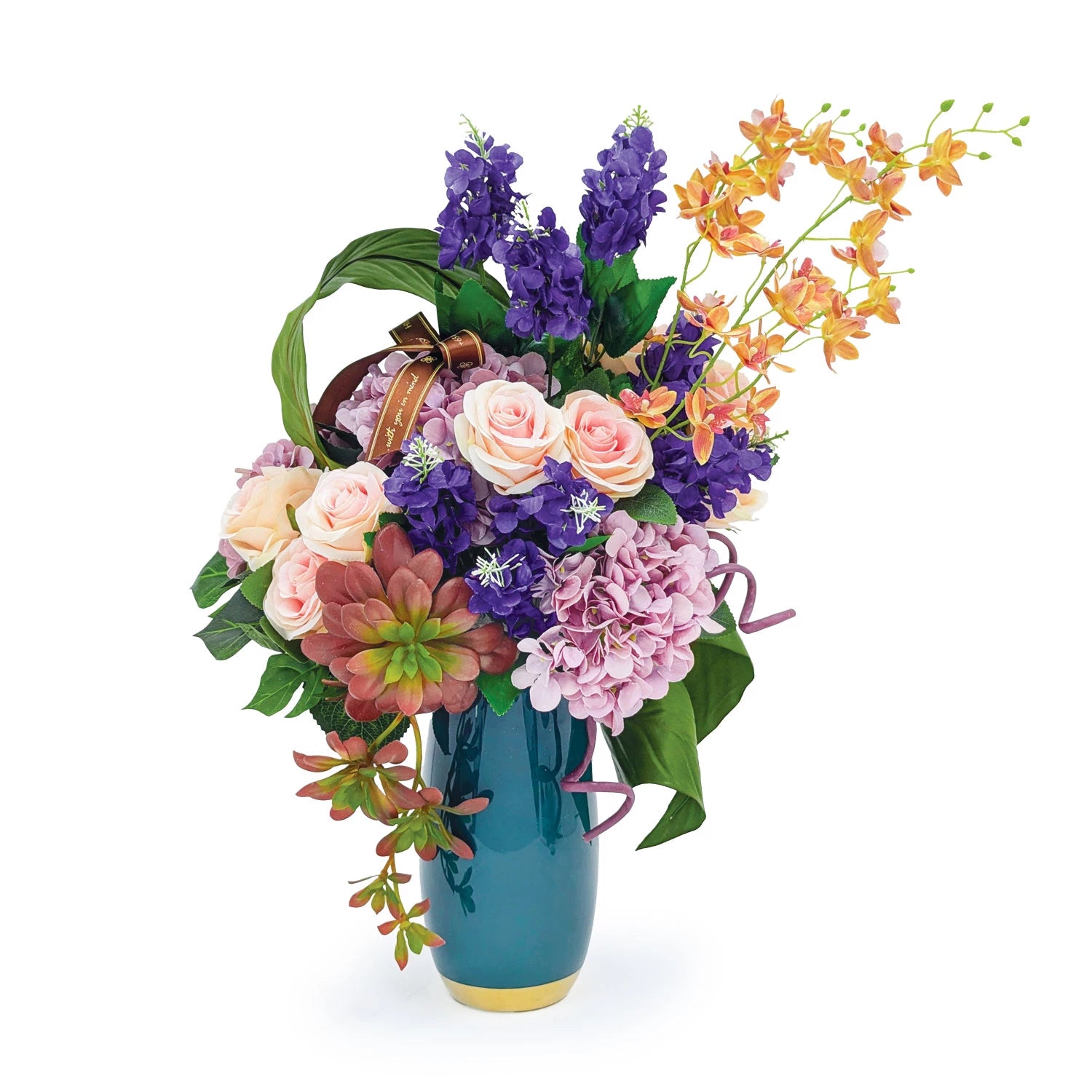 Jade Twilight Artificial Floral Arrangement