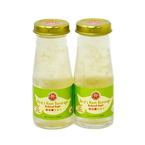 DRAGON BRAND BIRDNEST REDUCED SUGAR 120ML x 2 BTLS