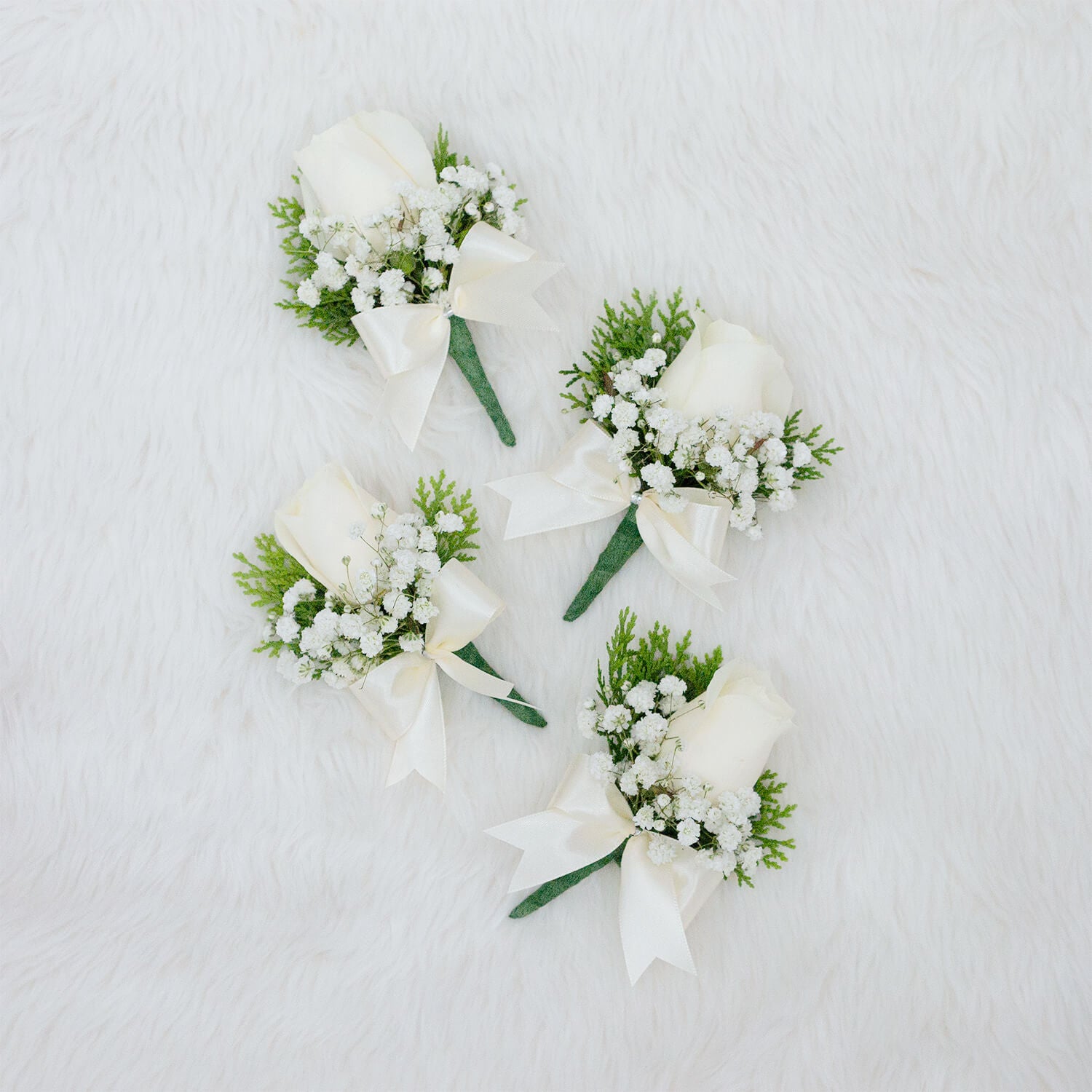 Family Boutonniere Vanilla