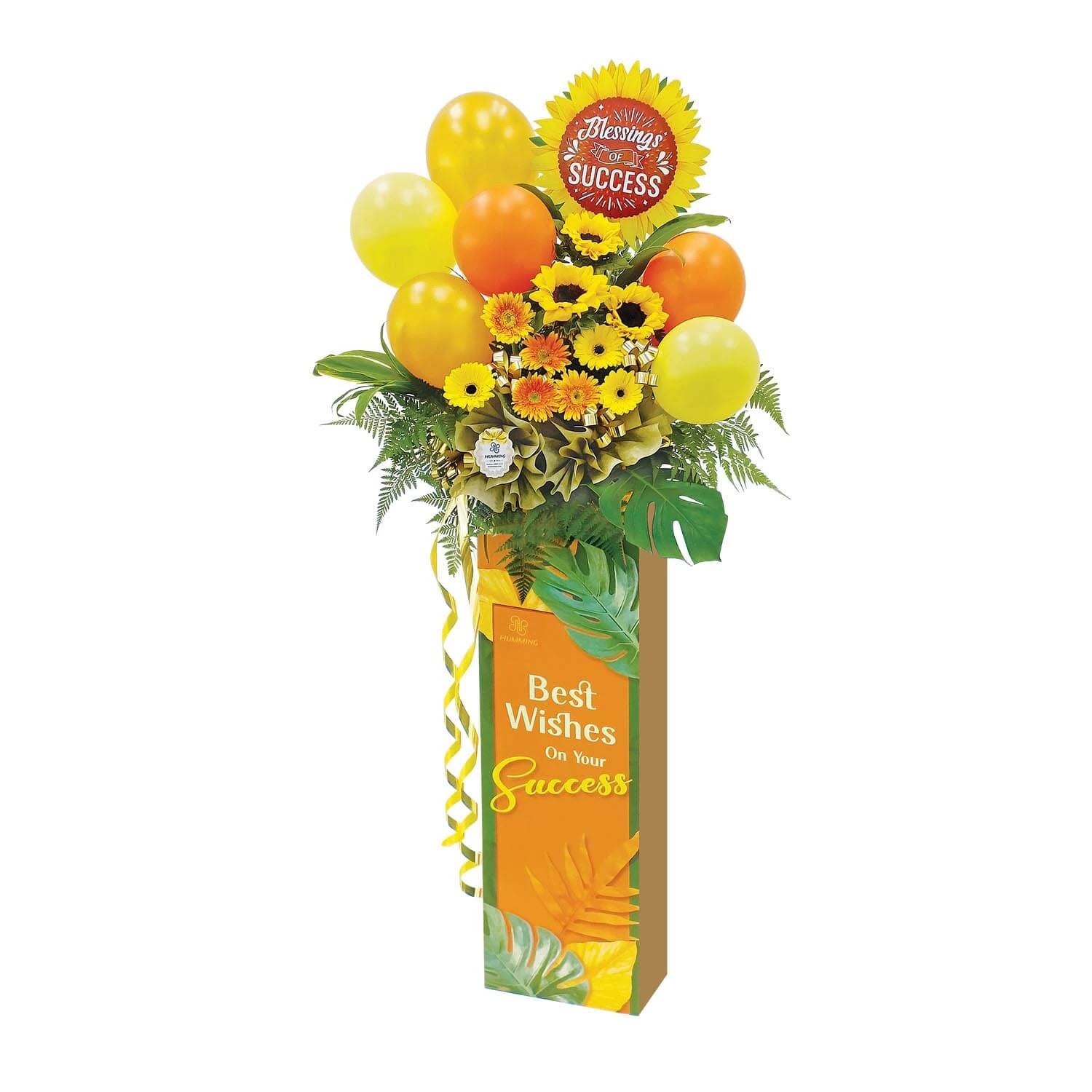 Vibrant Success Congratulatory Flowers