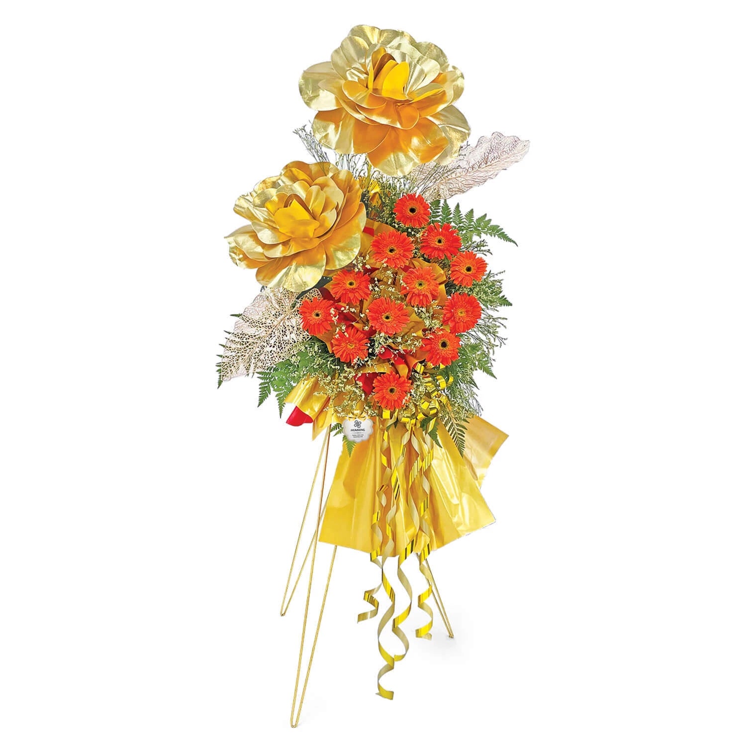 Golden Opening Congratulatory Flowers