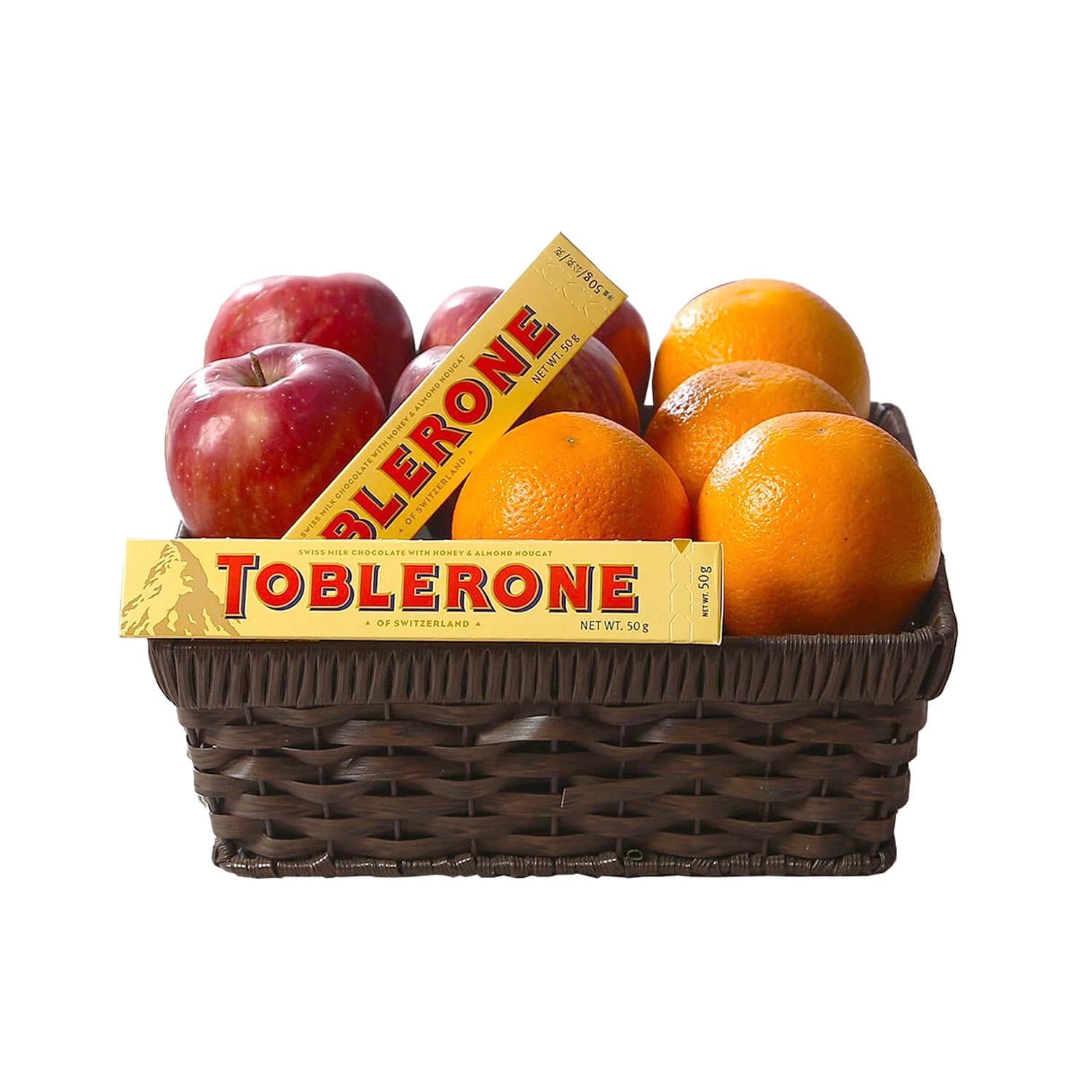 Fresh Fruits Basket With Chocolate