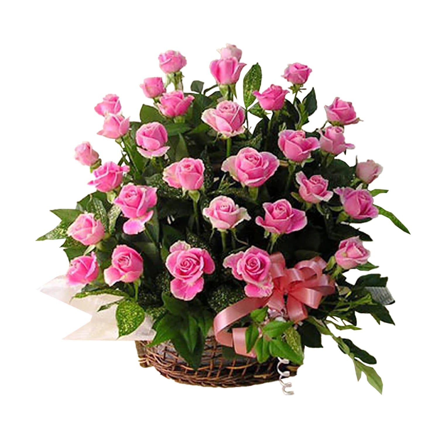 Pink Pearl Roses Table Arrangement