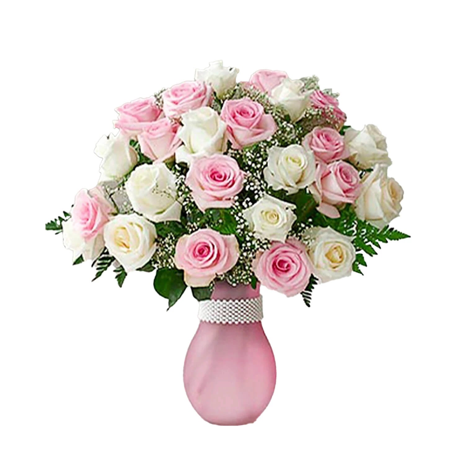 Popular Pink And White Roses