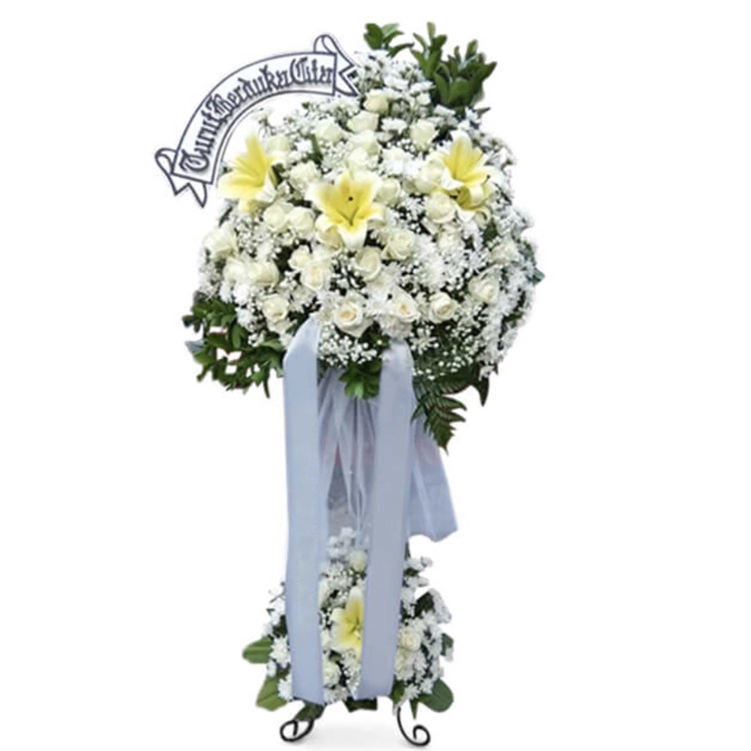 Resting Bed Condolences Wreath