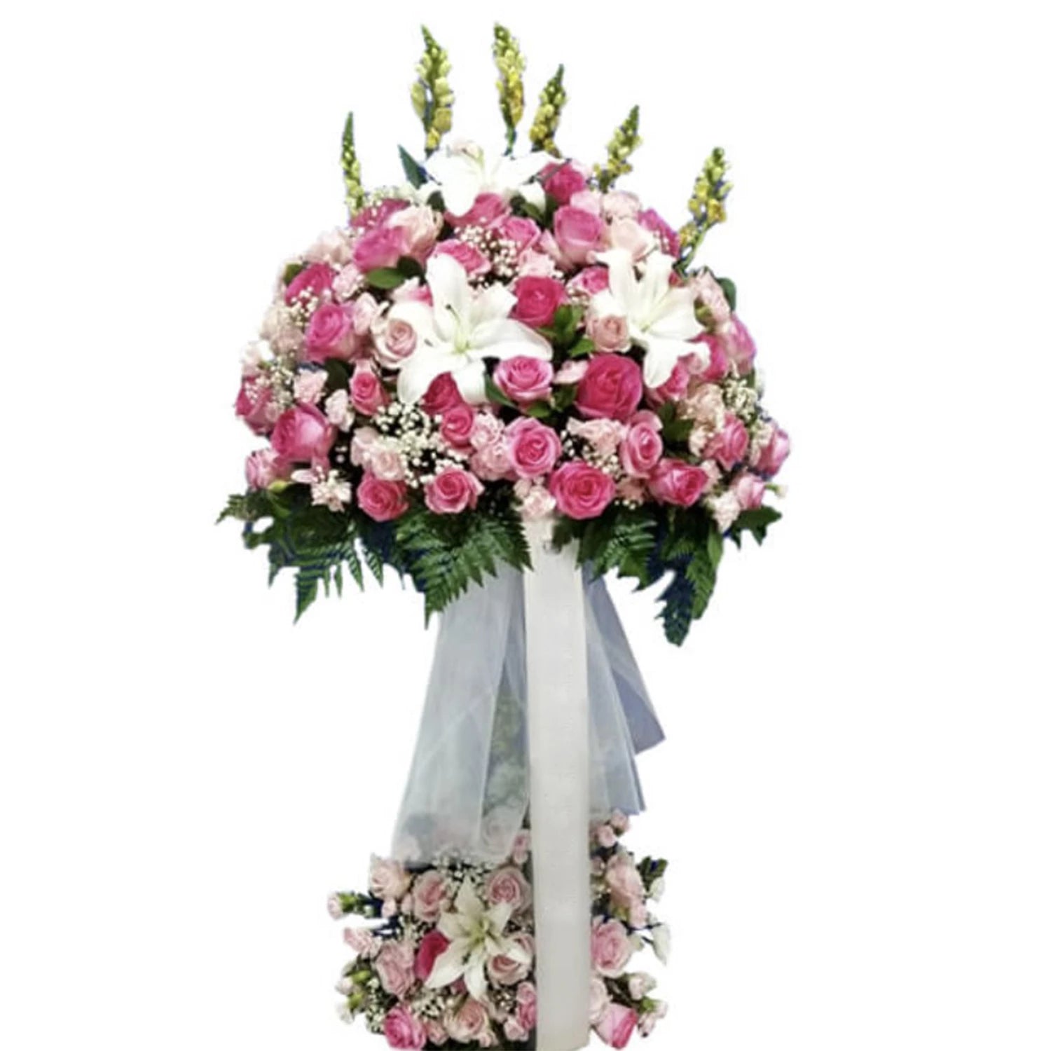 Pink Arch Congratulatory Flower