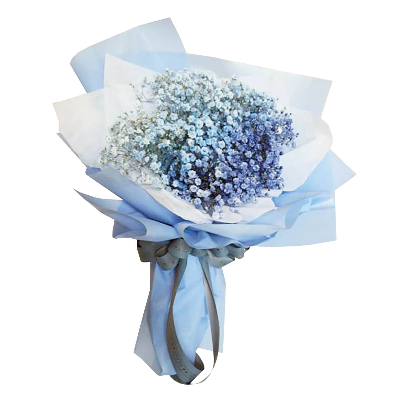 Blue Bliss Hand Bouquet