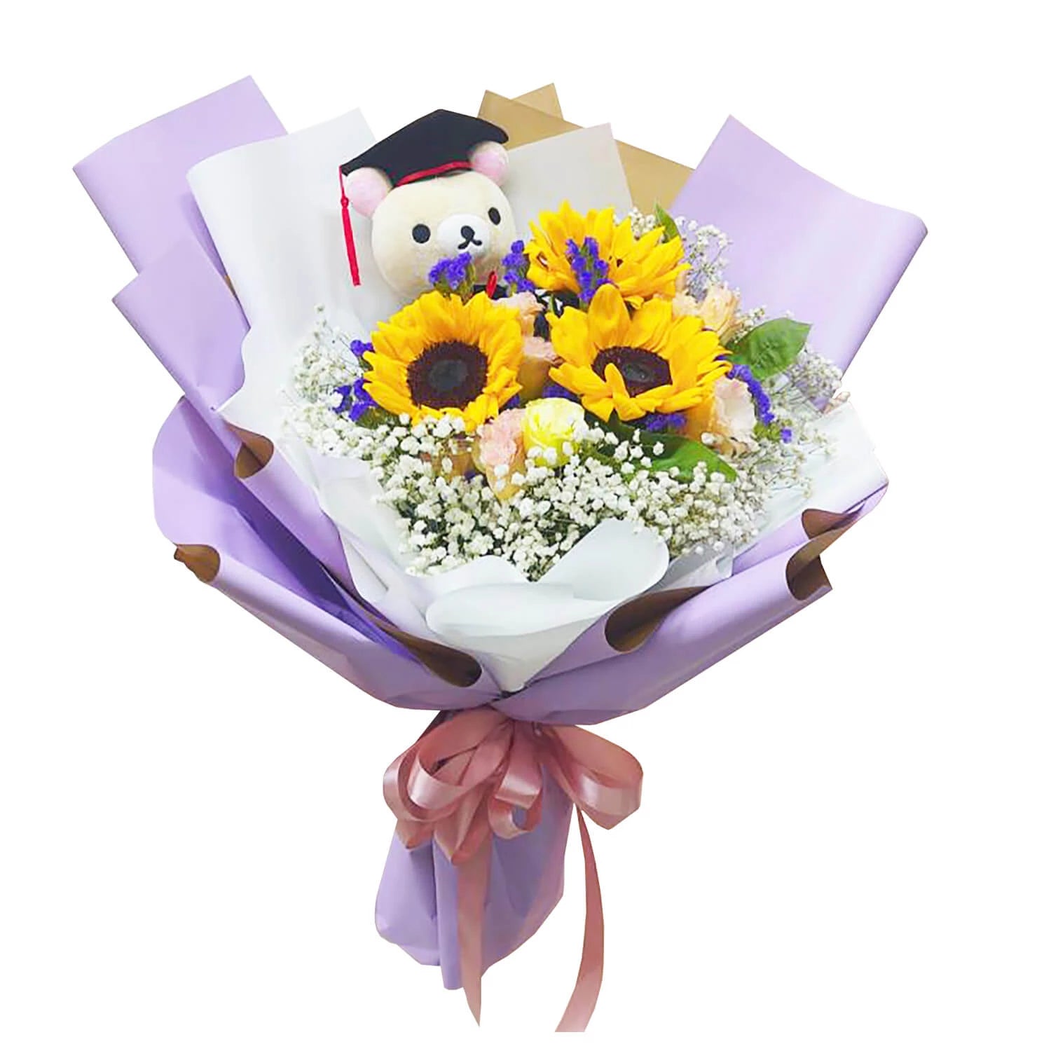 Graduation Sunshine Hand Bouquet