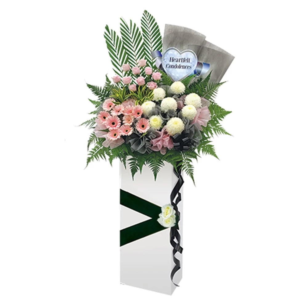 Comforting Calm Condolence Flower