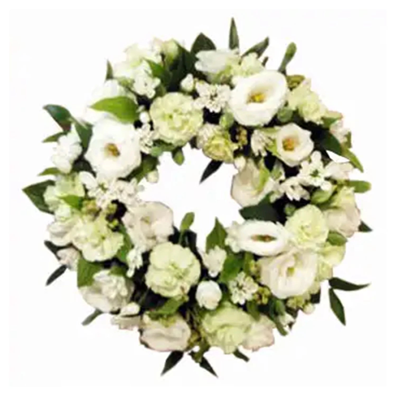 White Serenities Condolence Flower