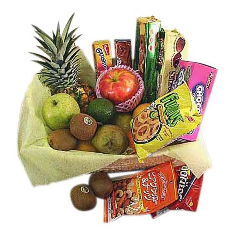 The Zesty Surprise Fruit Basket