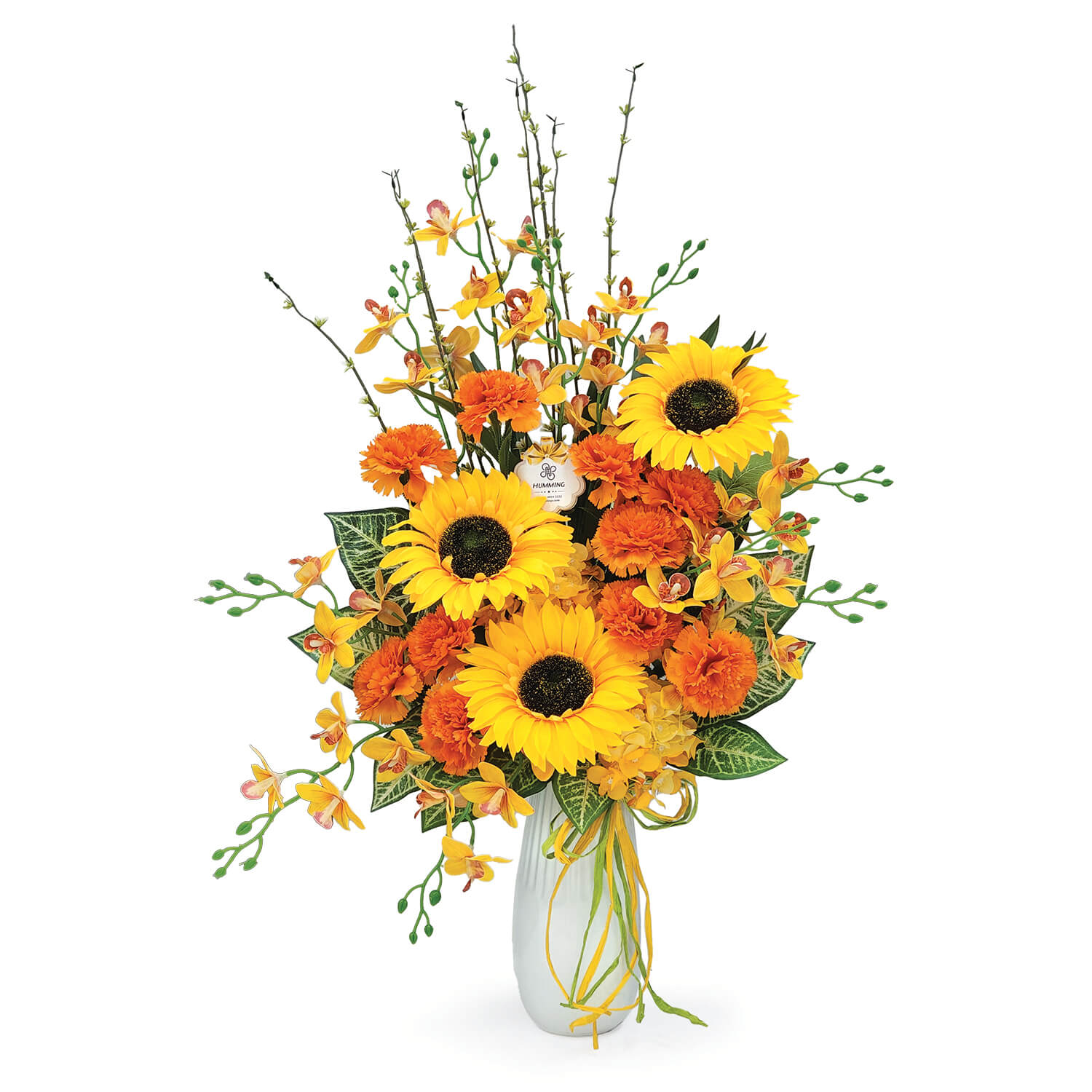Amber Dawn Artificial Floral Arrangement