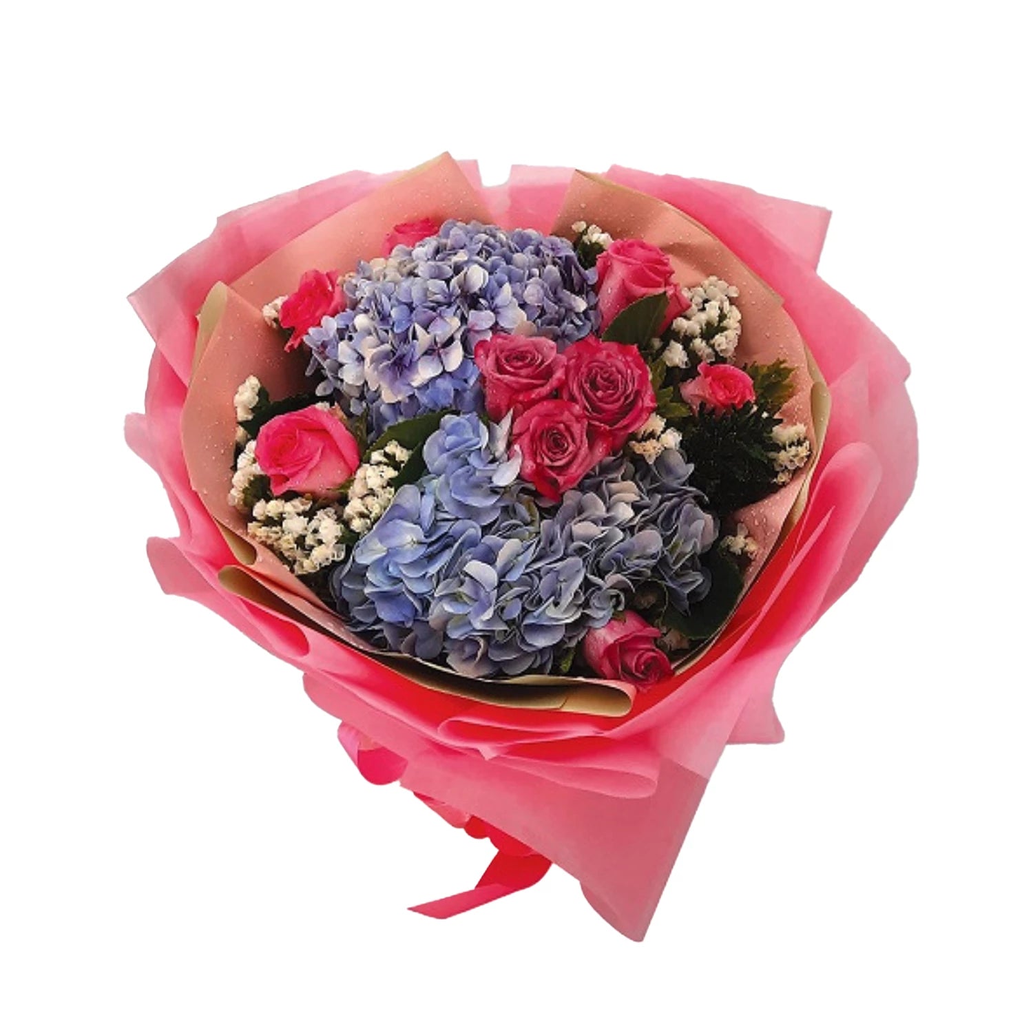 Sapphire Hydrangea Hand Bouquet