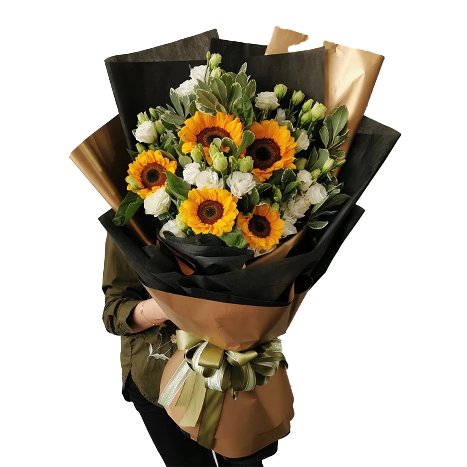 Sunlit Elegance Hand Bouquet