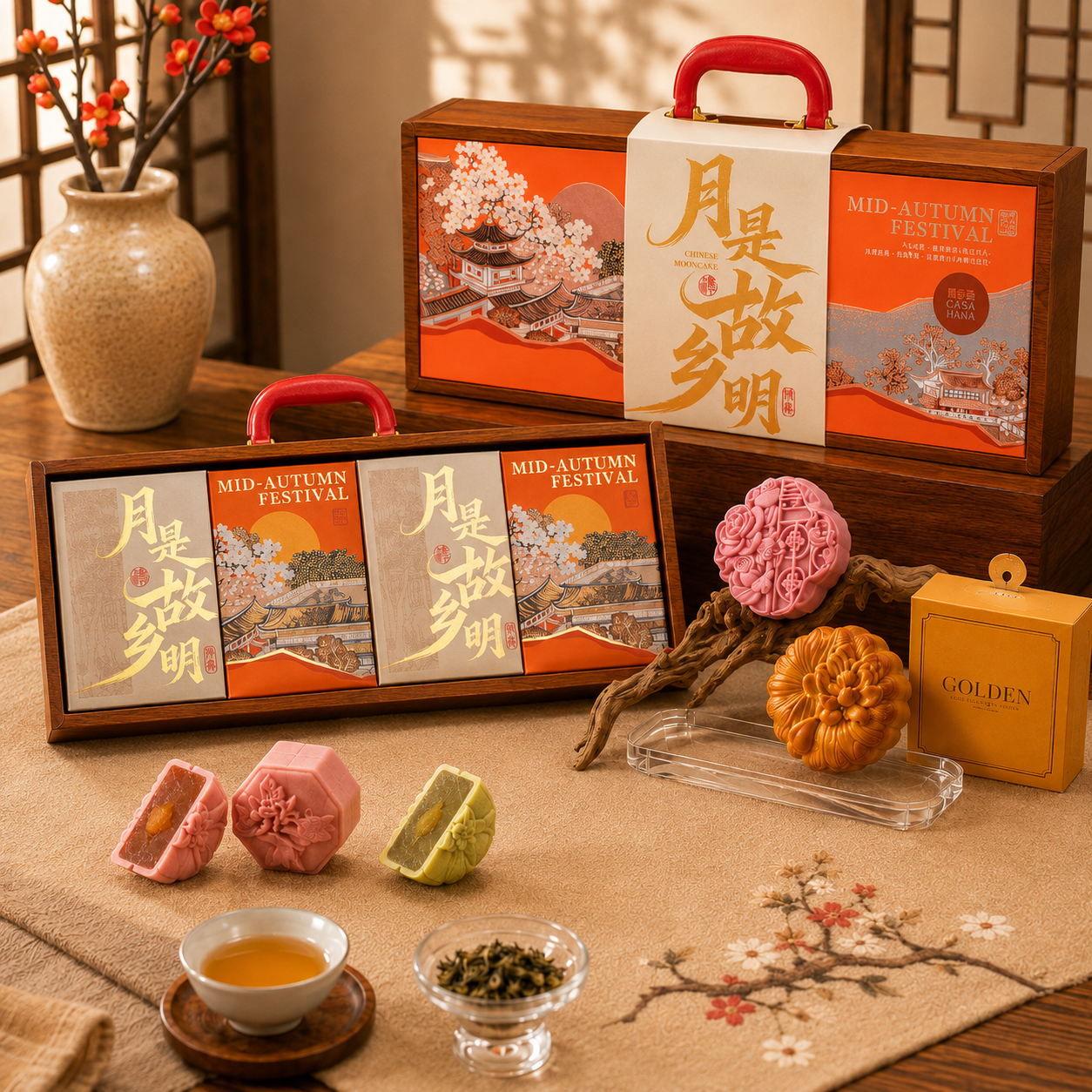 Casa Hana Premium Mooncake Gift Set