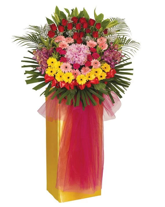 Congratulatory Flowers Stand 1841