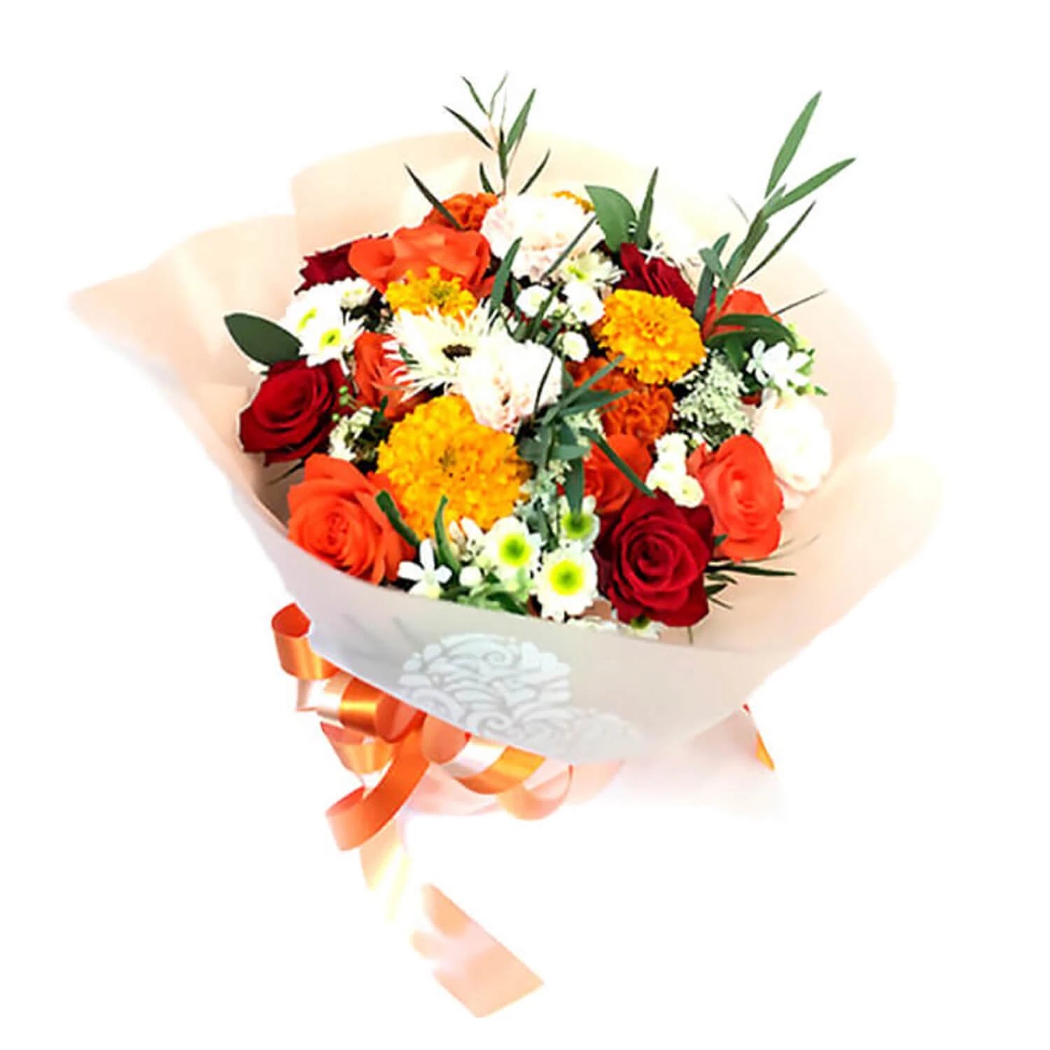 Passion Crest Hand Bouquet