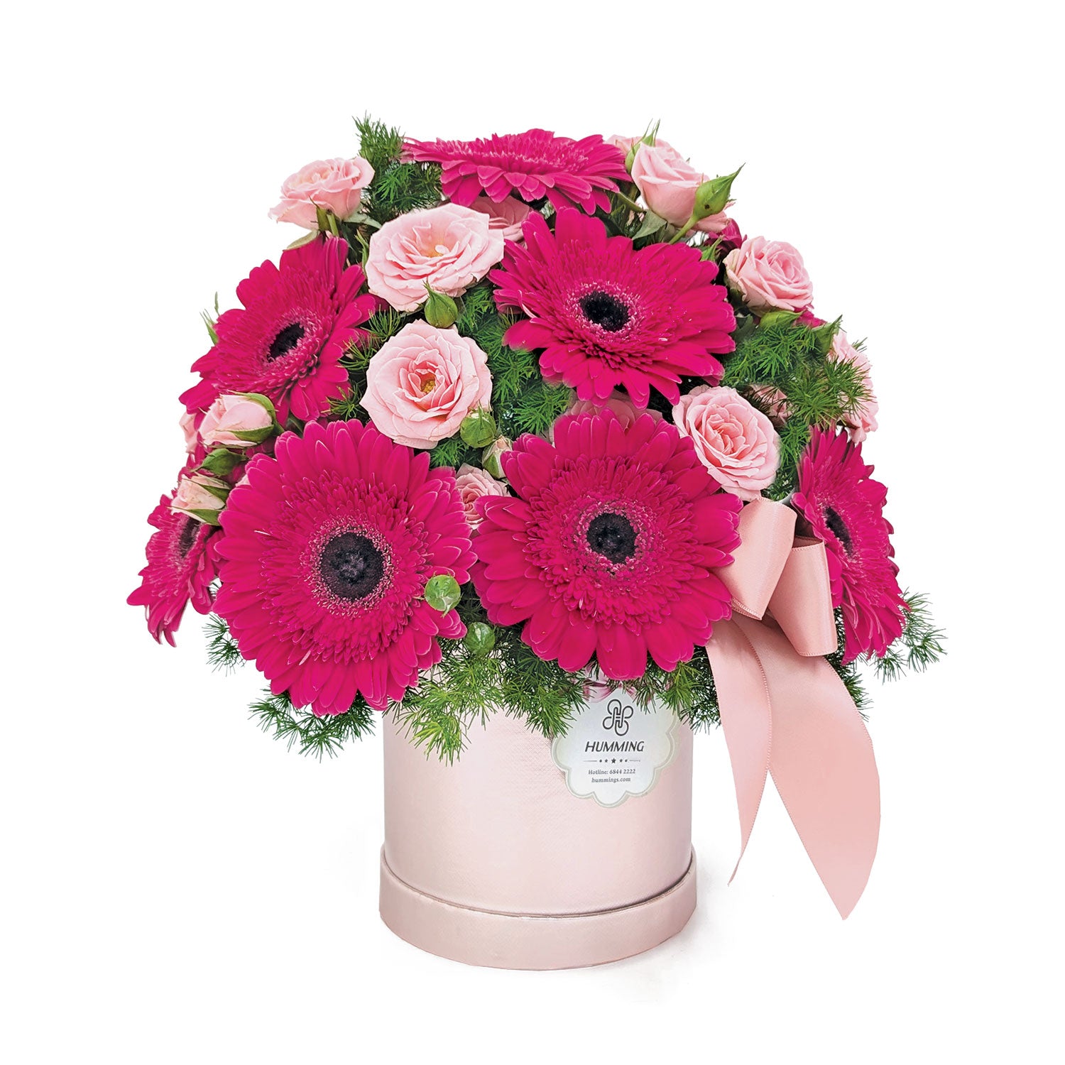 Blush Harmony Table Flowers