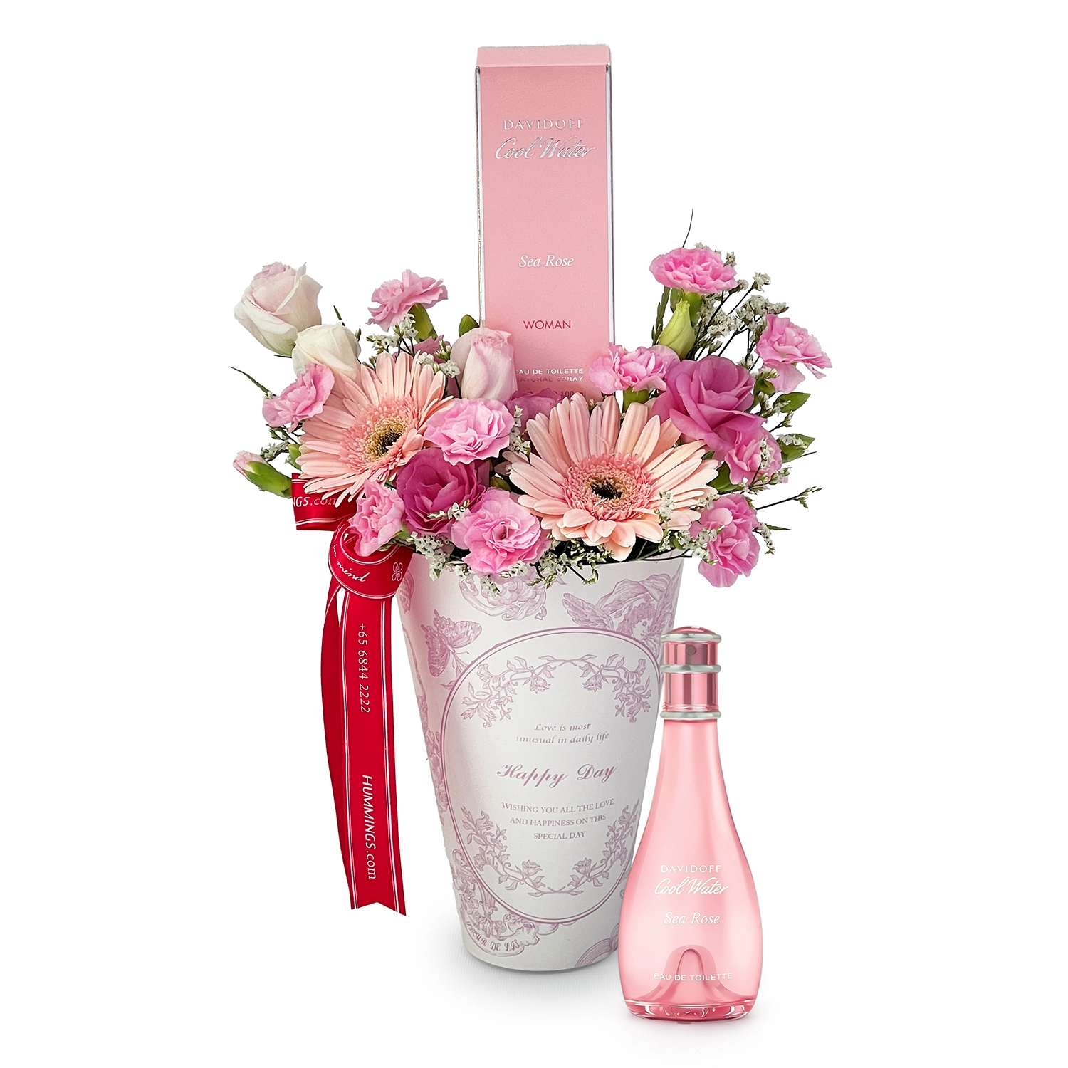 Just For Her - David Off Cool Water Sea Rose EDT 100ml