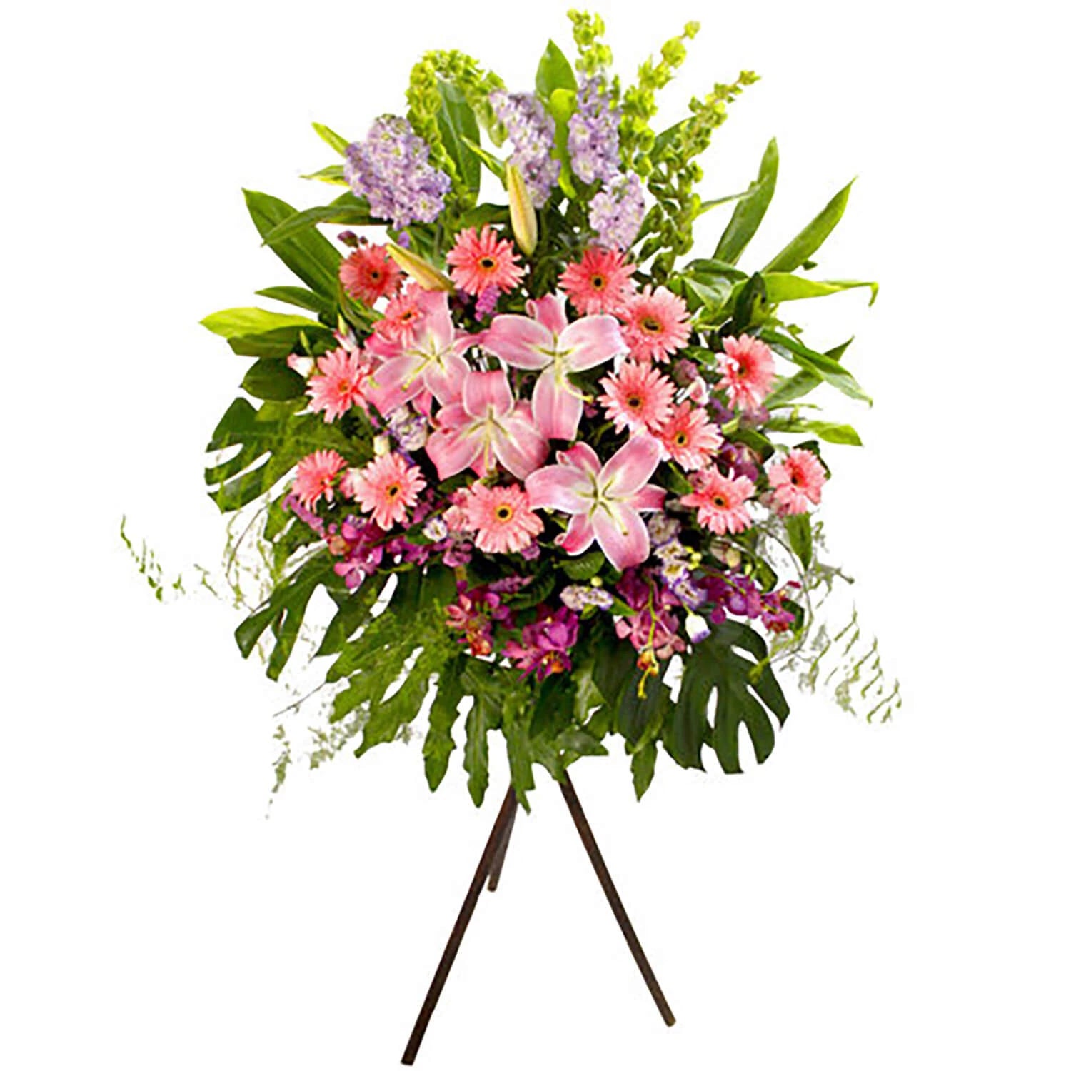 Majestic Bloom Celebration  Flower Stand