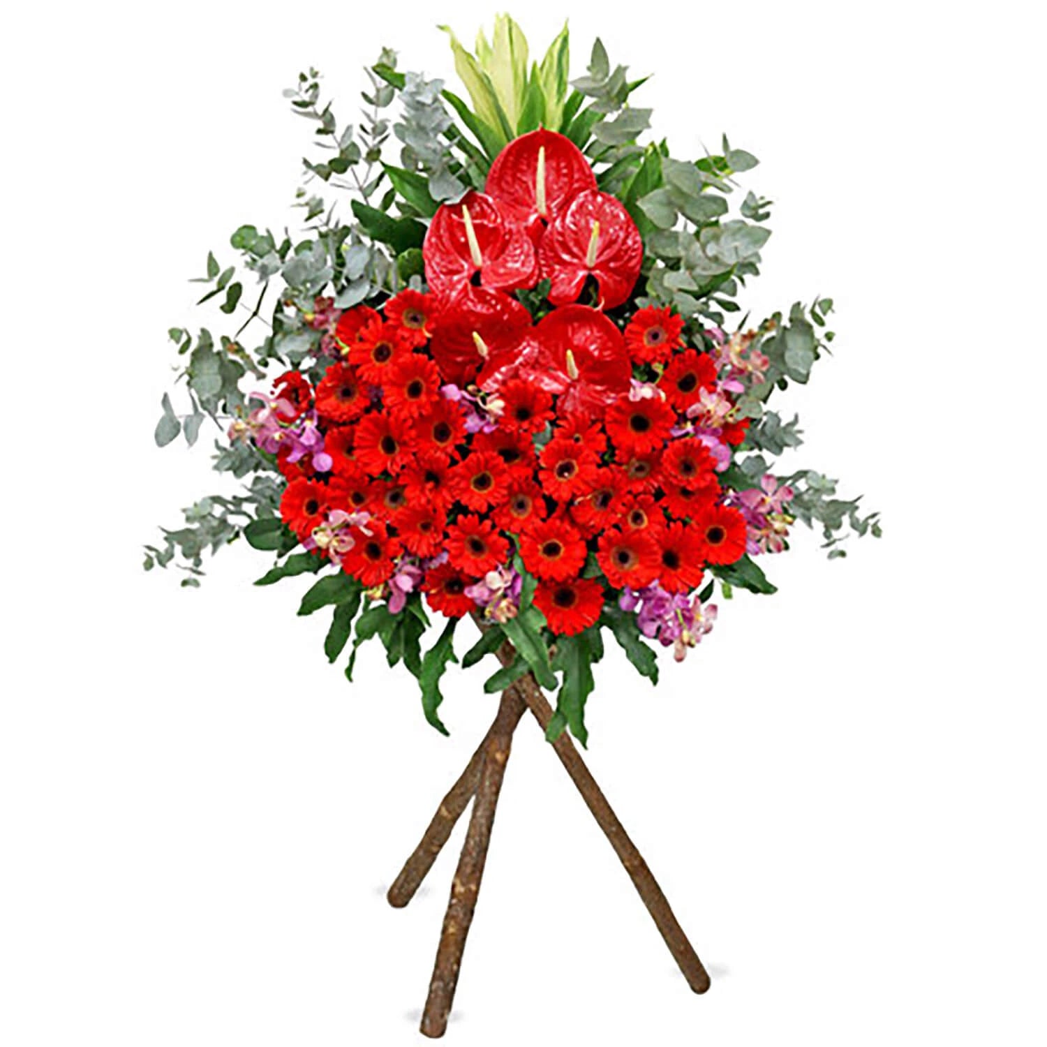 Triumphant Beginnings Flower Stand