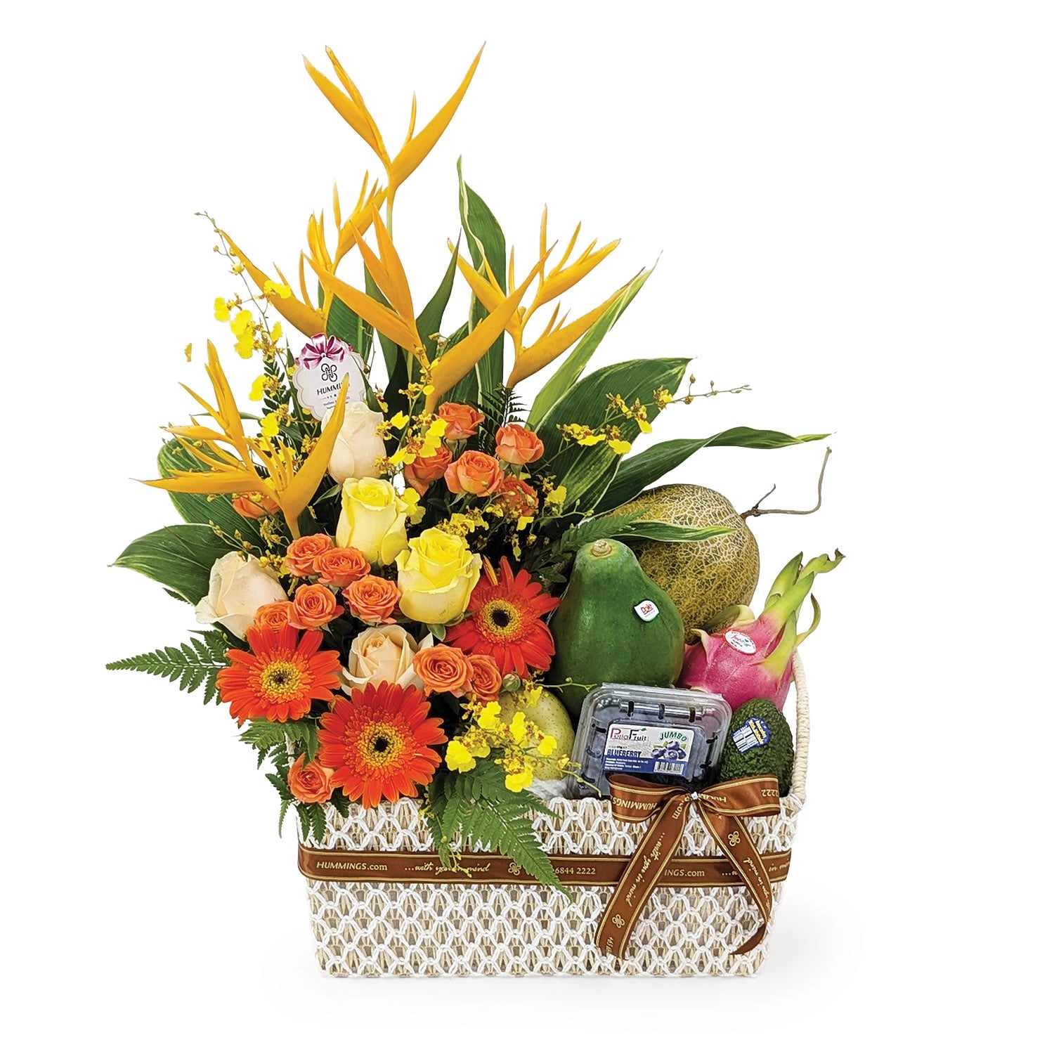 Sunny Tropics Fruit Basket
