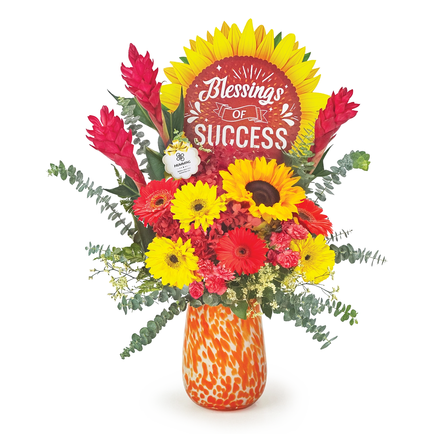 Blossoming Wealth Congratulatory Table Flowers