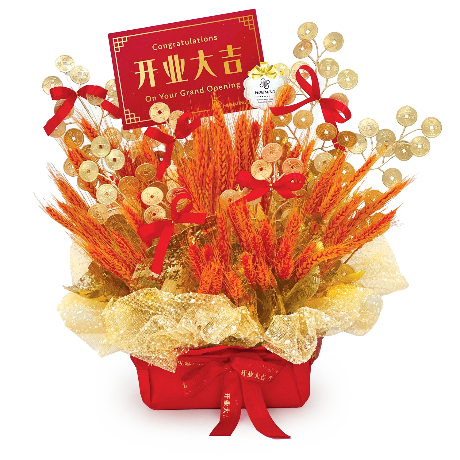 Prosperity Harvest Congratulatory Table Flowers