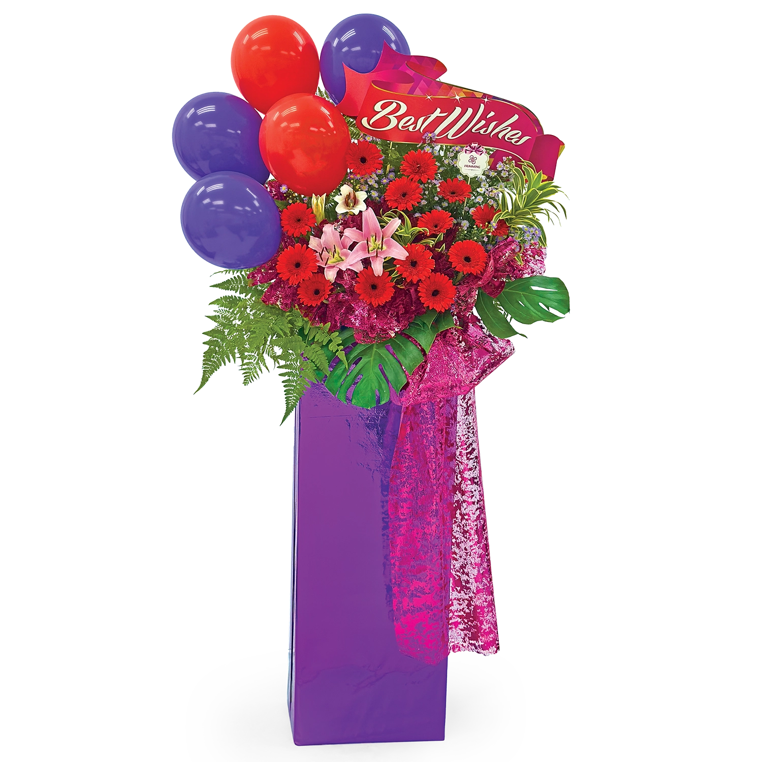 Vibrant Wishes Congratulatory Flowers
