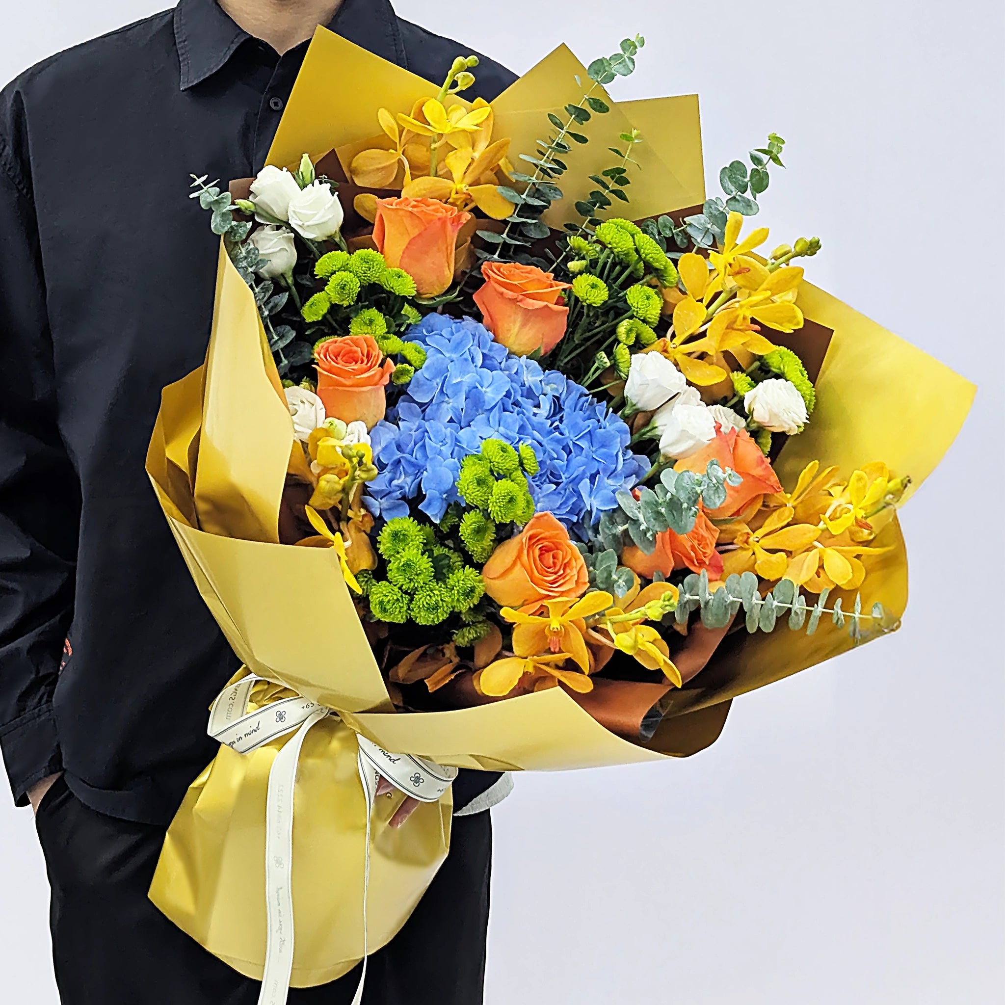 Sun And Sea Hand Bouquet