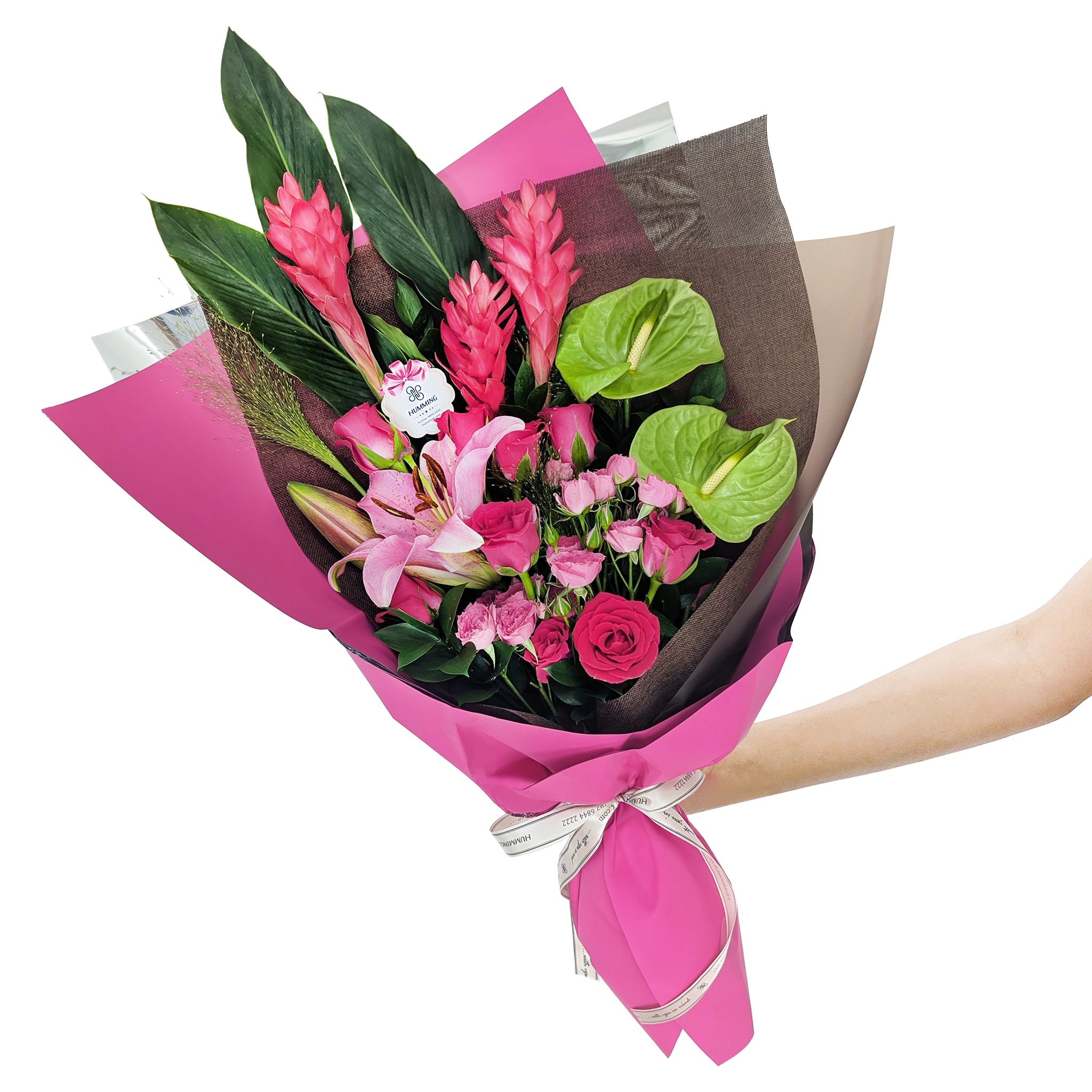Bold Beauty Hand Bouquet