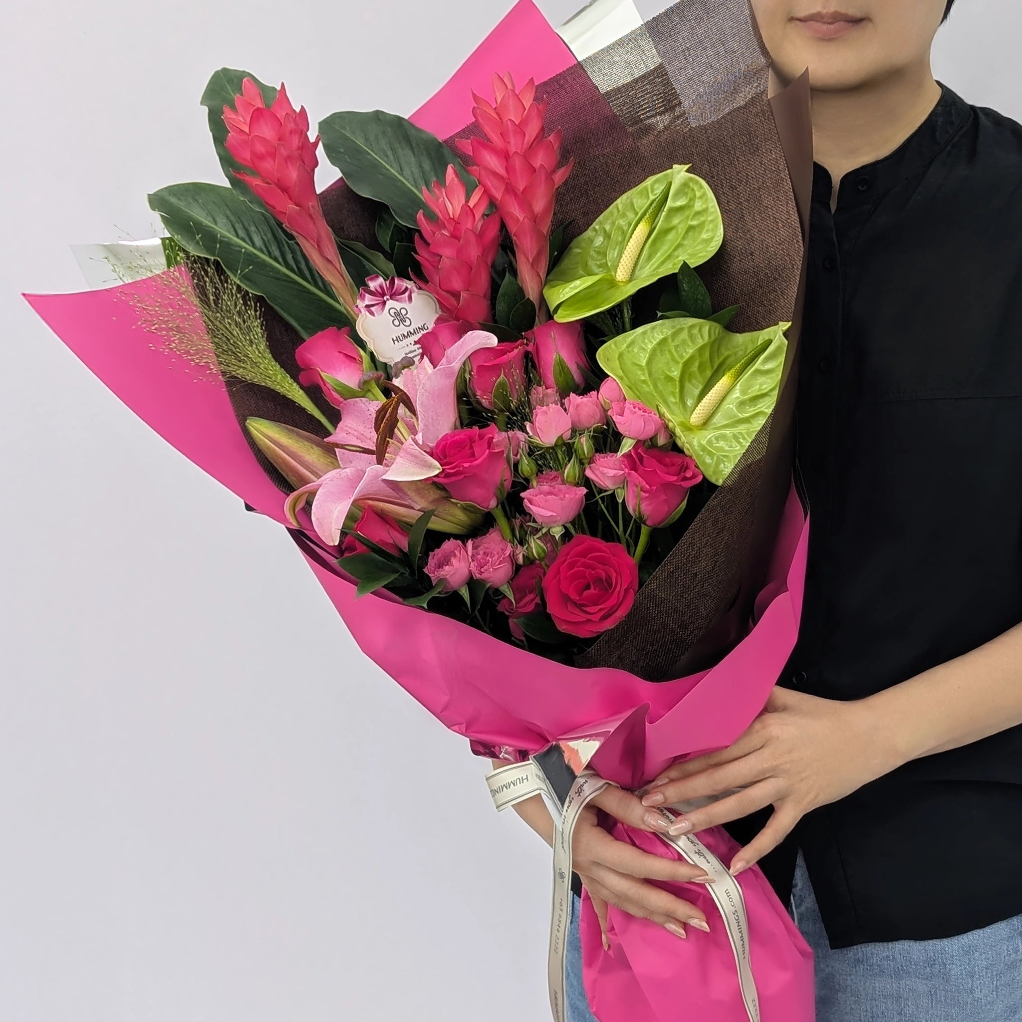 Bold Beauty Hand Bouquet