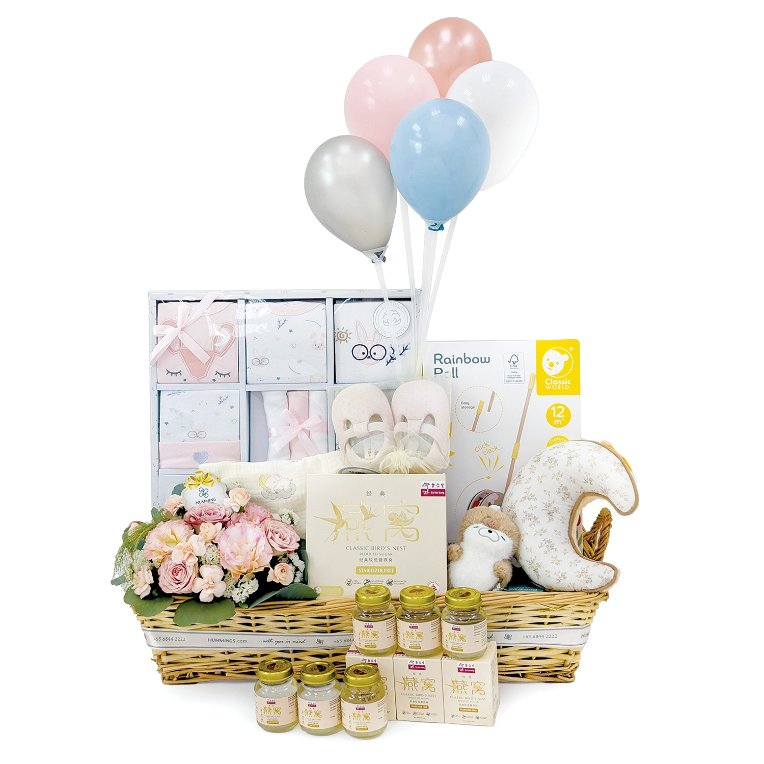 Whimsical Playtime Baby Hamper (For Girl)