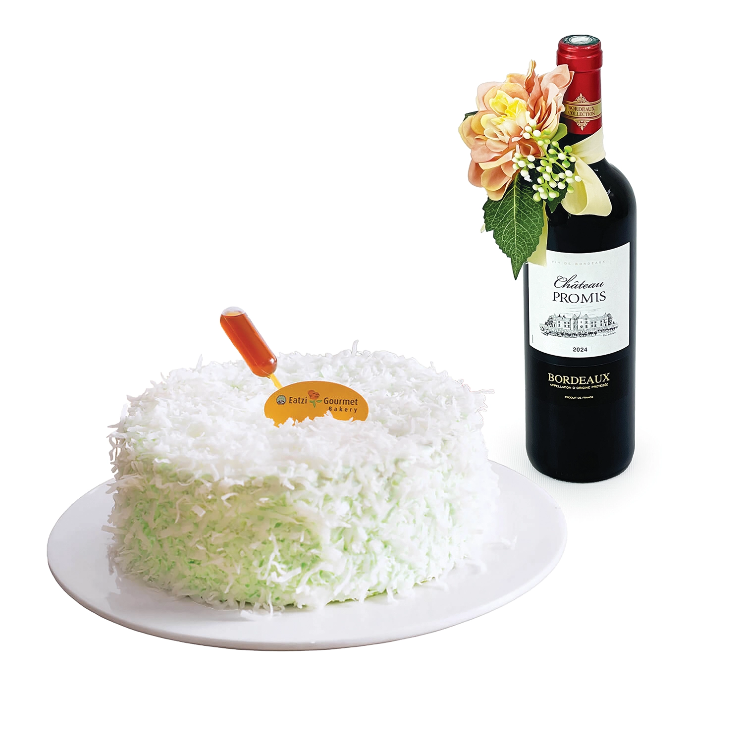 Jolly Celebration (Ondeh Ondeh Cake + Wine)
