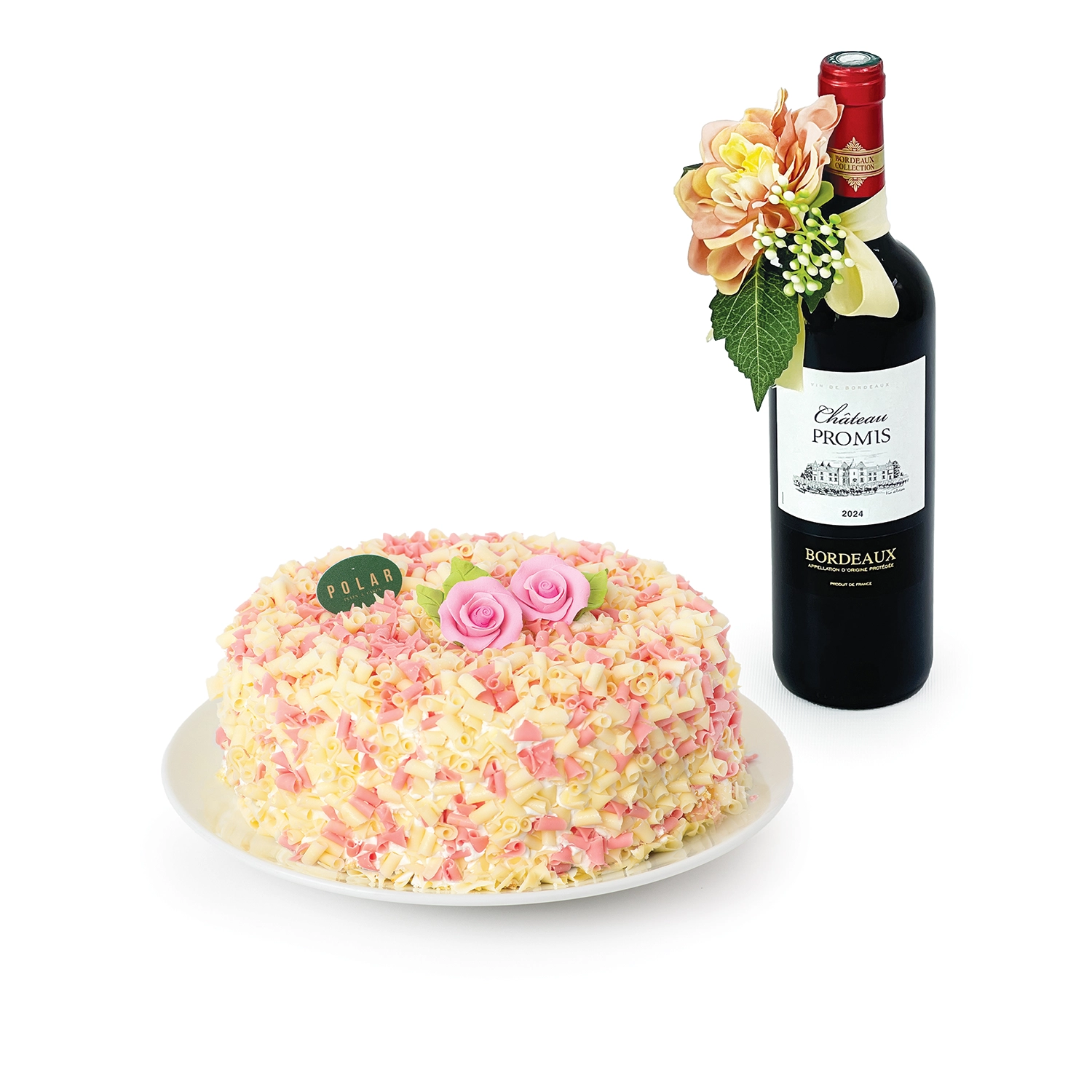 Joyful Indulgence (Polar Cake Fairlady Cake + Wine)